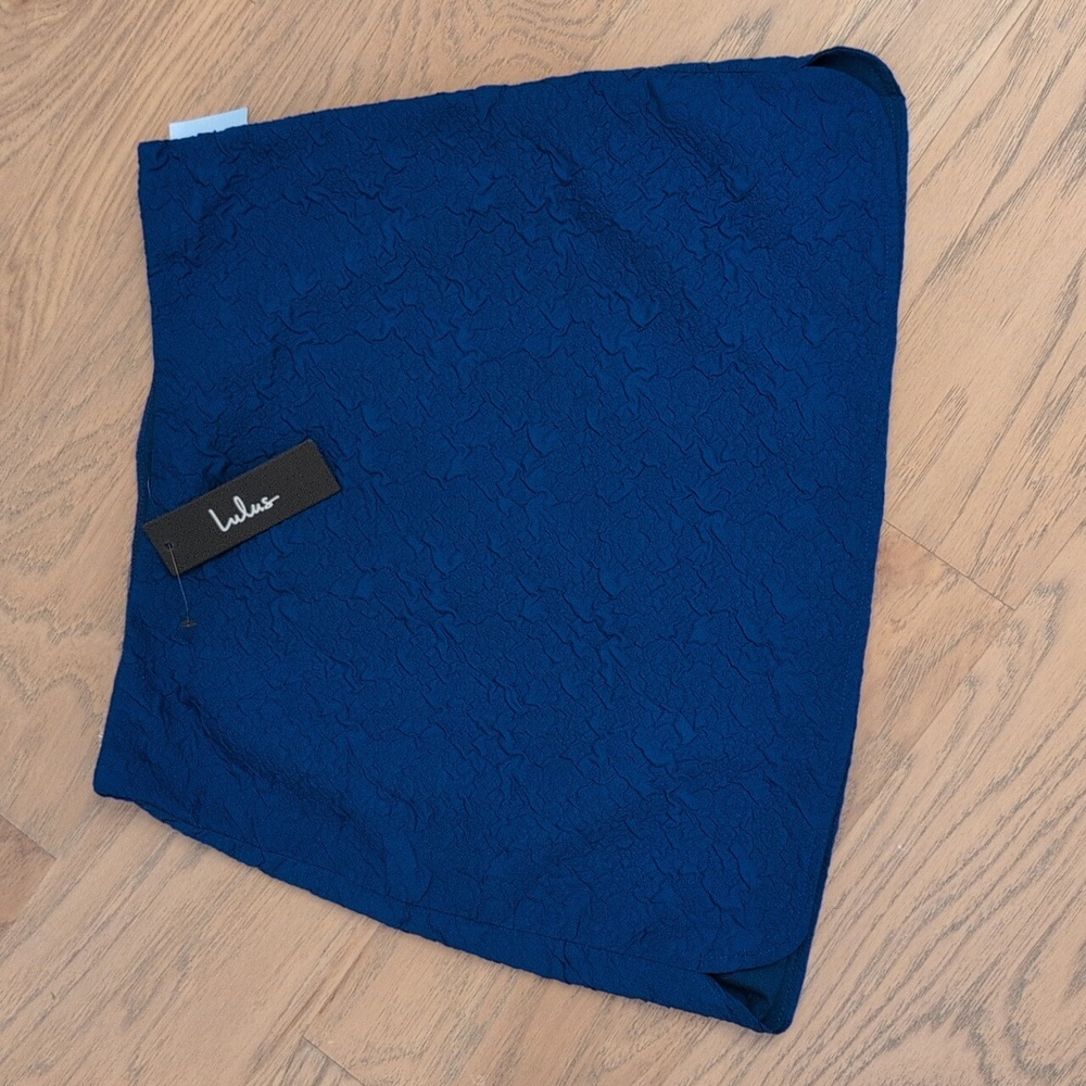 Lulu’s Blue Mini Skirt Size s